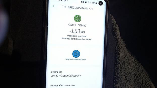 A cell phone with a screen showing a number of numbers

AI-generated content may be incorrect.